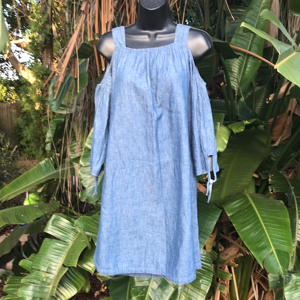 Madewell Denim chambray dress